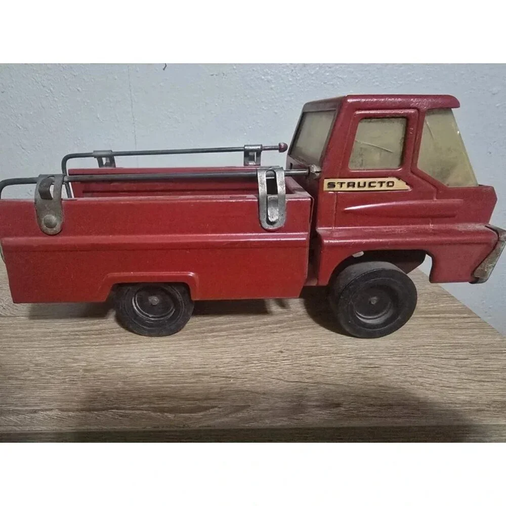 Structo Turbine‎ Pumper Fire Truck Red